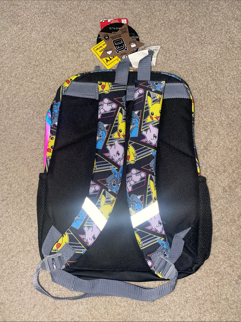 Pokémon Gotta Catch ‘Em All! Pikachu, MewTwo & Lucario Backpack - Picture 2 of 6